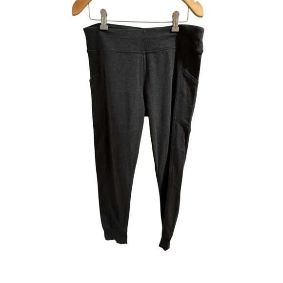 Calvin Klein Performance Stretch Joggers With Pockets L/G Charcoal Gray - Picture 1 of 8